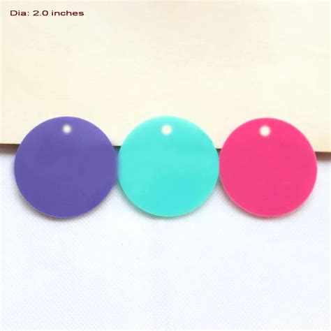 colored acrylic  disc plastic disc wholesale buy acrylic