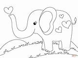 Elephant Elefante Desenho Supercoloring Atividades sketch template
