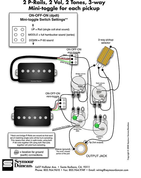 humbucker  volume  tone standard   switch wiring diagram stewart macdonald wiring
