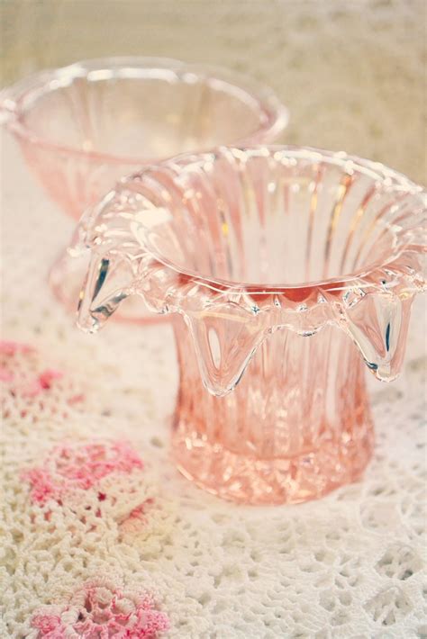 Jennelise Pink Glass