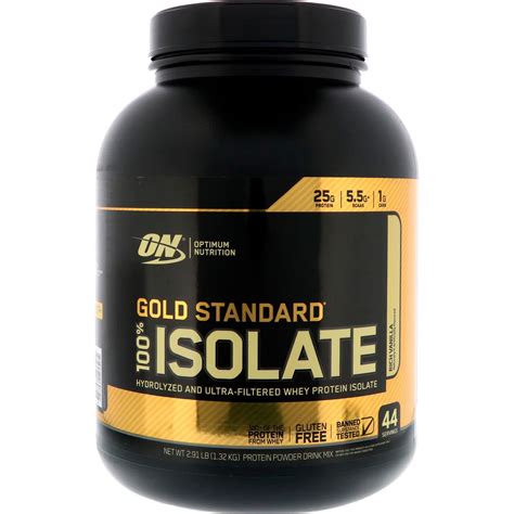 buy optimum nutrition gold standard  isolate protein powders