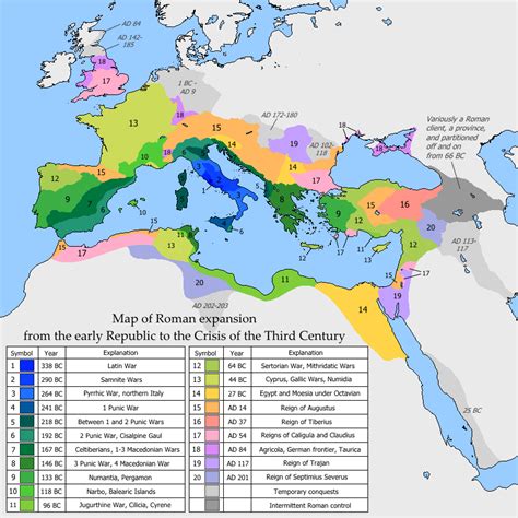 roman empire map by year map of world