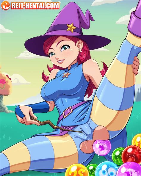 Rule 34 1girls Anal Insertion Background Big Breasts Bubble Witch