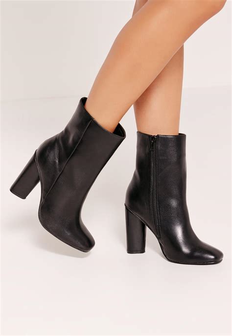 style attractive  black heel boots bonofashioncom