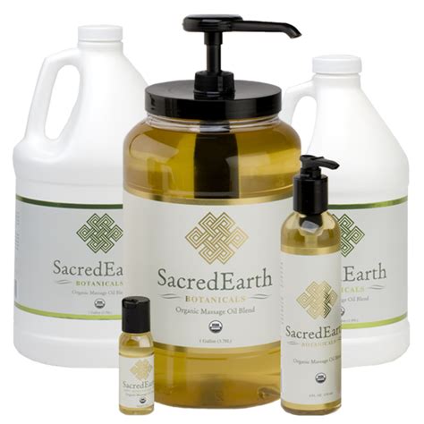 Sacred Earth Organic Blend Massage Oil