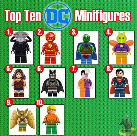 top ten dc minifigures  photo  flickriver