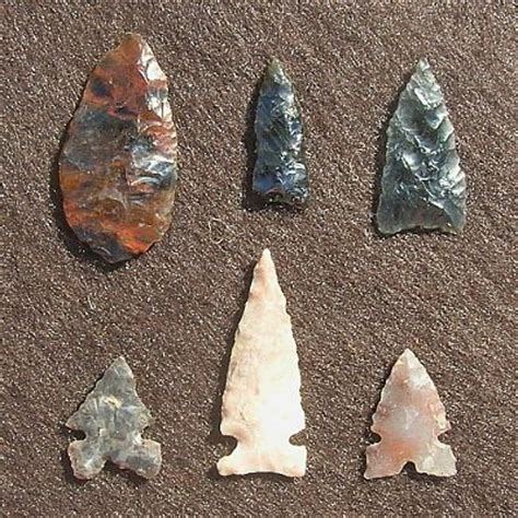 images  arrowheads  pinterest indian homo heidelbergensis