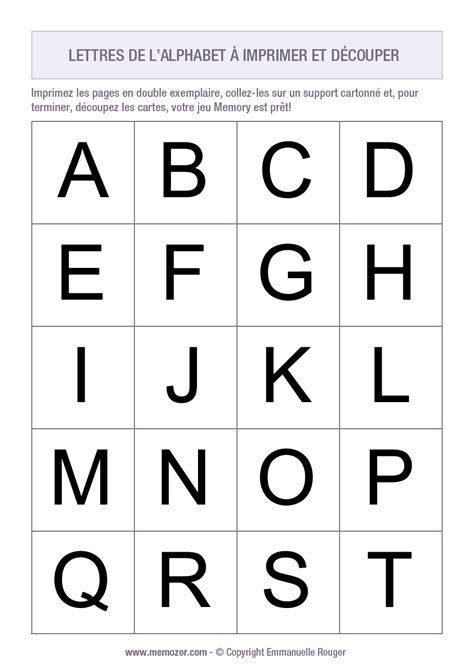 alphabet  imprimer  decouper coloriage des lettres de  alphabet
