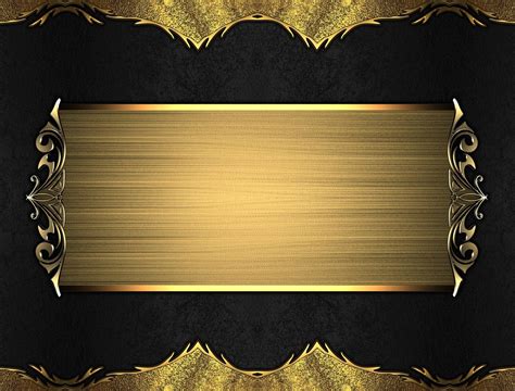 wallpapers  gold  black background