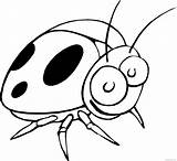 Ladybugs Ladybug Webstockreview Clipartblack sketch template