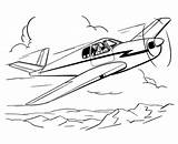 Aircraft Drawings Single Coloring Drawing Pages Civilian Outline Cirrus Gif Engine sketch template