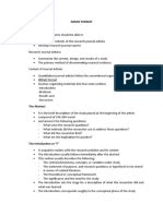 research  imrad form  sample thesis  imrad format