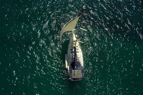 drone  sailing boating