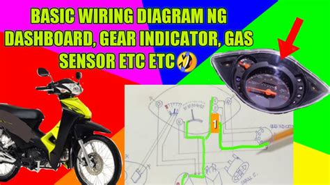 dashboard wiring diagram motorcycle youtube