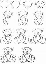 Dessiner Bear Ours Peluche Bears sketch template