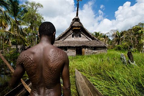 Skin Cutting Ritual In Papua New Guinea Tribes Weird Culture And