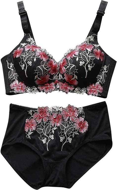 women s plus size lingerie set sexy see through halter lace bow bra