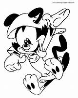 Coloring Pages Animaniacs Cartoon Wacko Color Character Printable Characters Clipart Kids Print Sheets Wakko Jumping Clipground Book sketch template