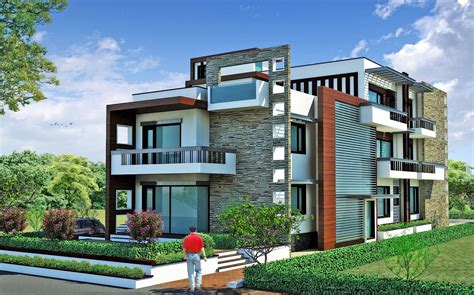 residence view arjun singh cgarchitect architectural