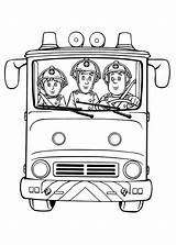 Sam Fireman Coloring Pages Fire Trucks Friends Truck Safety Printable Colouring Characters Print Man Book Kids Colour Sheets Paint Choose sketch template