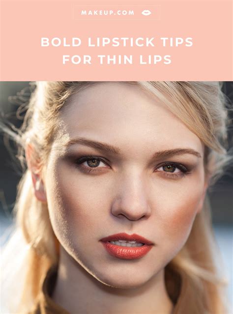 wear bold lipstick    thin lips makeupcom  loreal