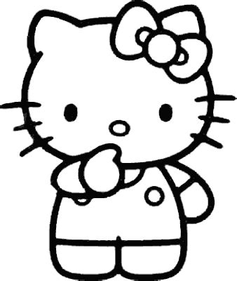 kitty emo coloring pages coloring pages