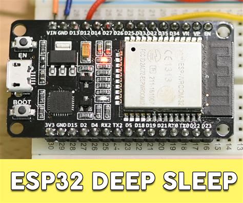 esp deep sleep tutorial  steps instructables