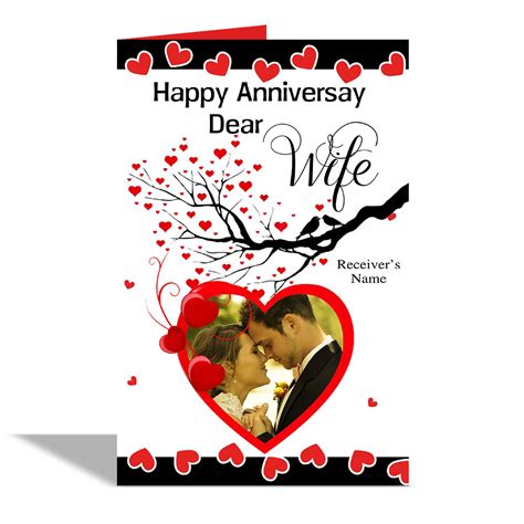 alwayst happy anniversary dear wife greeting card buy online at