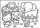 Zoo Coloring Preschoolers Pages Animal Printable Kids Print sketch template