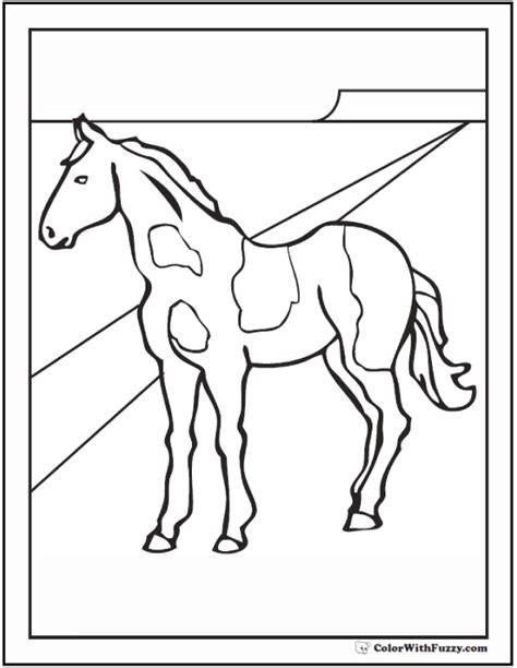 horse coloring page riding showing galloping