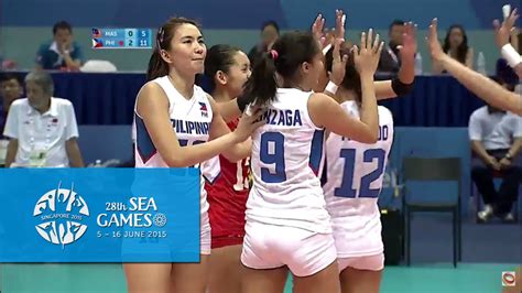 Volleyball Women S Malaysia Vs Philippines 28th Sea