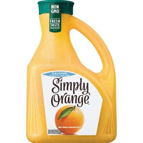 simply orange juice  calcium  liters walmartcom