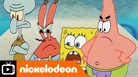 spongebob squarepants land  sea nickelodeon uk youtube