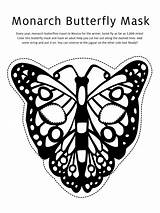 Mask Butterfly Coloring Jaguar Finished Masks Template sketch template