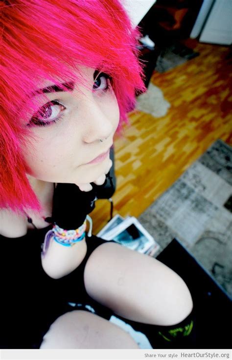 33 best images about pink hair on pinterest scene hair emo scene and red eyes