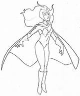 Witch Scarlet Coloring Pages Avengers Getcolorings Colori Getdrawings Color sketch template