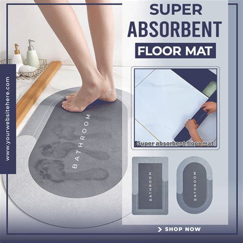 multipurpose super absorbent floor mat cnceool