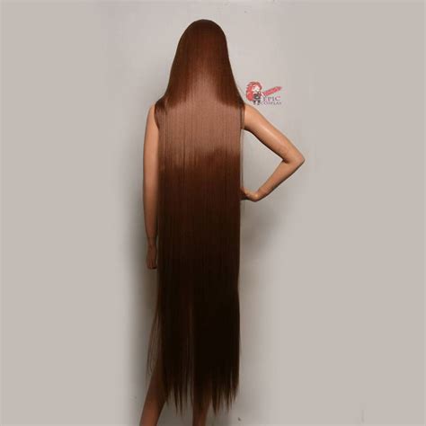 demeter   light brown straight  long cosplay wig