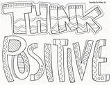 Coloring Pages Words Printable Quotes Motivational Attitude Gratitude Positive Sheets Sayings Thinking Inspirational Adult Encouraging Inspiring Color Think Print Fun sketch template