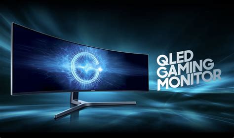 samsungs massive   curved widescreen monitor  hdr hz refresh  tomac