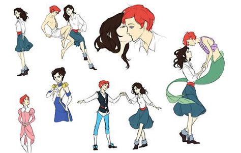 here s some beautifully designed gender swapped disney