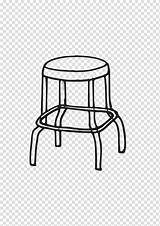 Stool Hiclipart sketch template