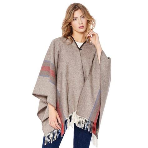 mexican poncho  women  merino wool grazalema