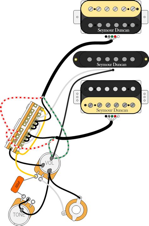 hsh pickup wiring diagram easy wiring