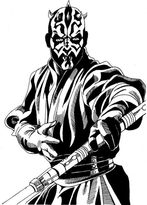 darth maul coloring pages coloring pages  kids coloring pages