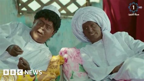 kuwait ‘blackface comedy show causes outcry bbc news
