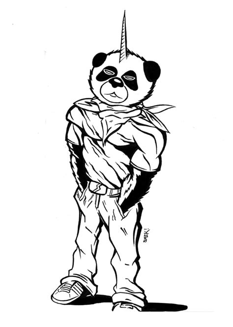 pandacorn commission  smekitup  deviantart