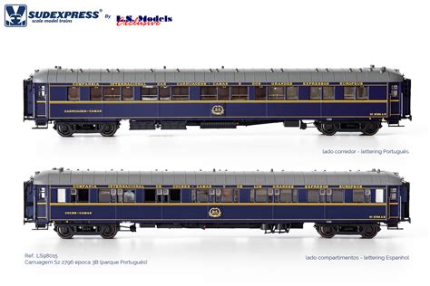 ciwl sleeper coach   sudexpress scale model trains