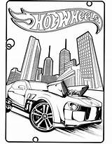 Wheels Hot Coloring Pages Printable Kids sketch template