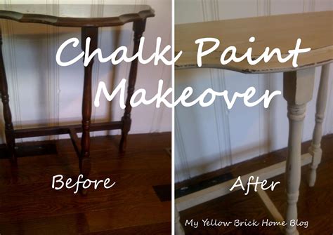 brick home love chalk paint makeover